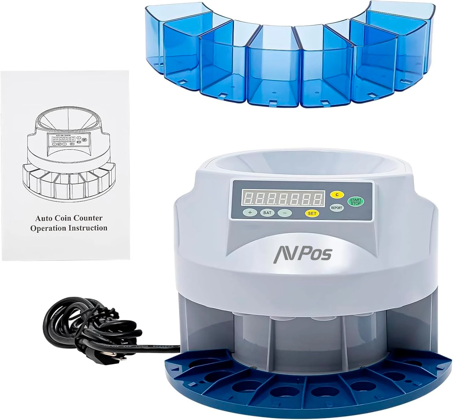 Contador/clasificador de monedas AVPos CCM6 - Imagen 8