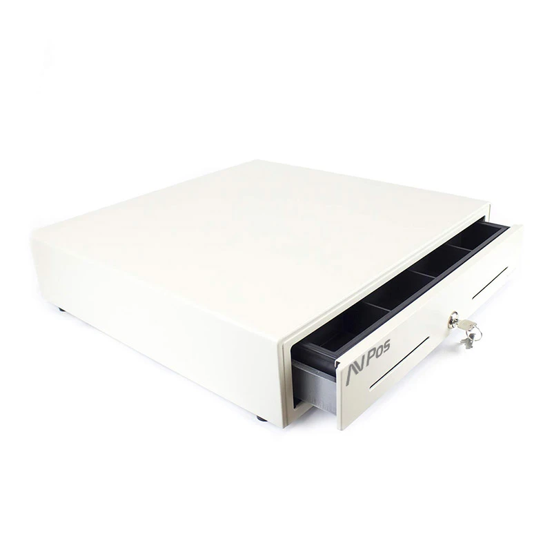 Cajón portamonedas AVPos 41cm Blanco - Imagen 3