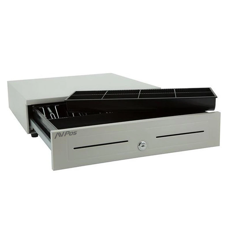 Cajón portamonedas AVPos 41cm Blanco - Imagen 6