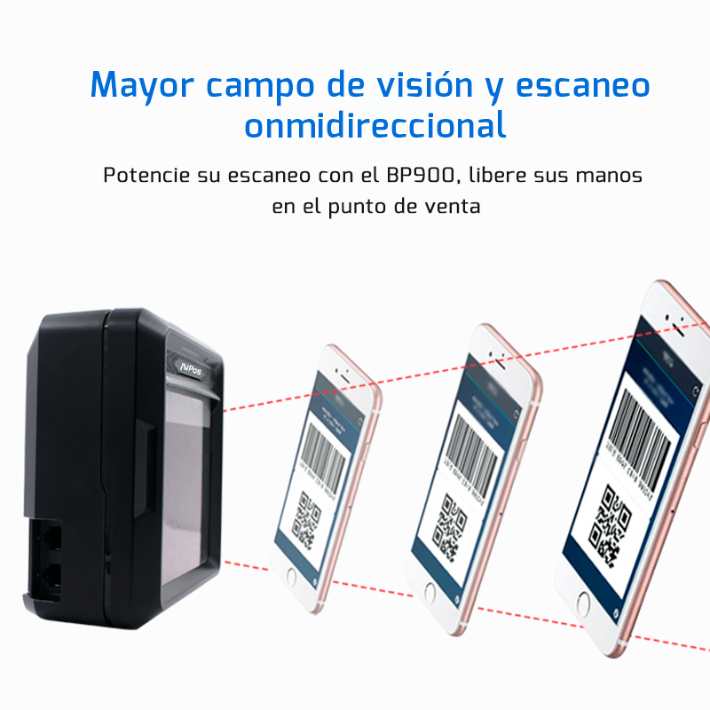 Lector de Códigos de barras AVPos BP900-2D - Imagen 3