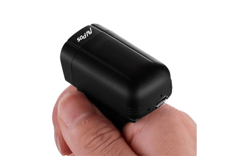 Lector Codigos AVPos BT02 Portatil Finger Bluetooth 1D + 2D + QR - Imagen 2
